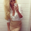 Busty Blonde Playboy model