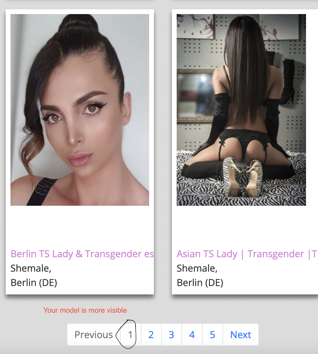 models and webcams ads